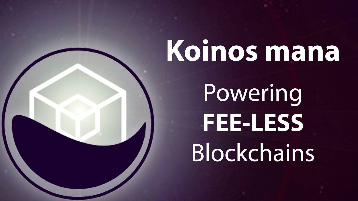 FEE-LESS Blockchains & Smart Contracts: Introducing Koinos' MANA |  HackerNoon