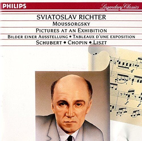 Mussorgsky,Schubert,Chopin,Liszt,Richter Sviatoslav Richter - Mussorgsky:  Pi... | eBay