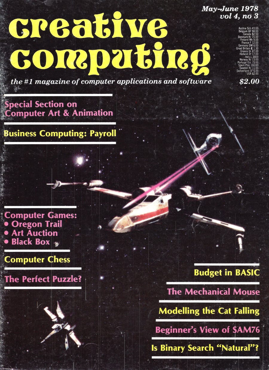 from Creative Computing Magazine (May 1978) Volume 04 Number 03