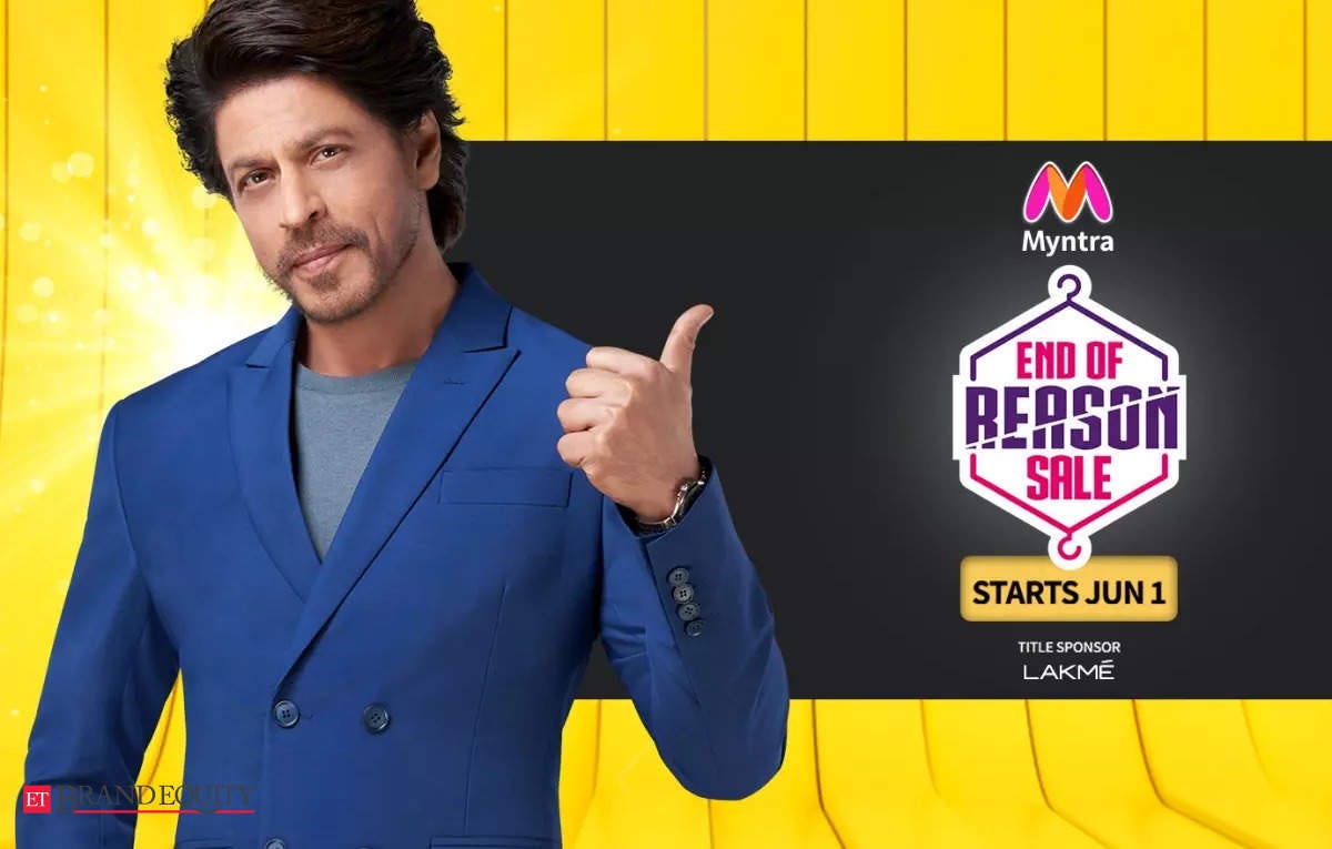 Myntra ropes in Shah Rukh Khan as its brand ambassador, Marketing &  Advertising News, ET BrandEquity