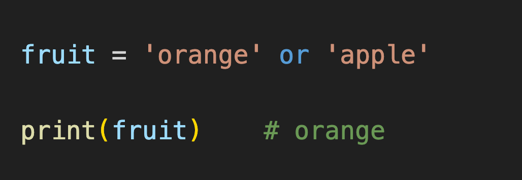 assignment operator precedence python