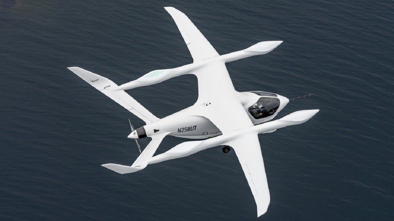 Alia-250 electric Vertical Take-Off and Landing (eVTOL) Aircraft, USA