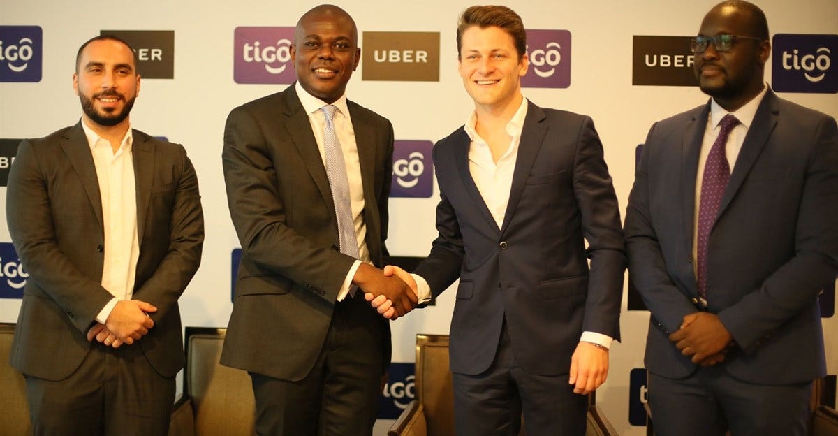 Tigo and Uber partner up in East Africa