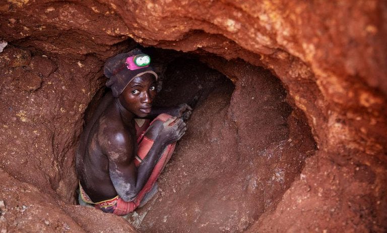 Child Mining in Congo