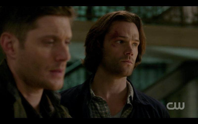 supernatural 1314 good intentions winchester brothers talking to castiel