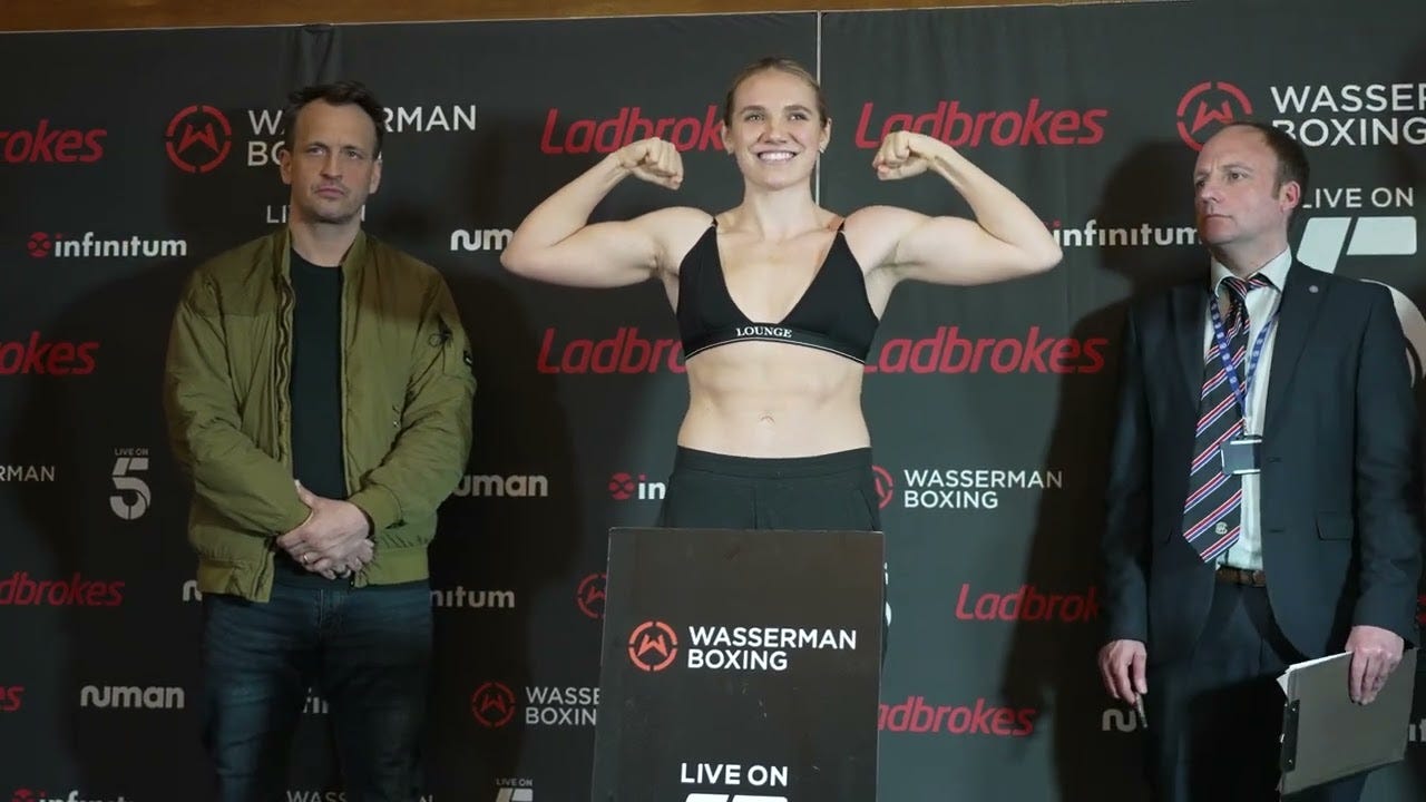 Sophie Alisch VS Gemma Ruegg | Weigh-in and Face-off - YouTube