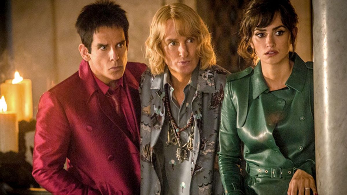 Zoolander” hasn't aged well: This weirdly conservative, un-funny sequel  betrays the original comedy's roots | Salon.com