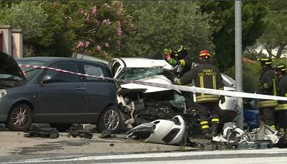 Incidente di Sistiana, morto anche il conducente dell'auto che si è schiantata contro il taxi