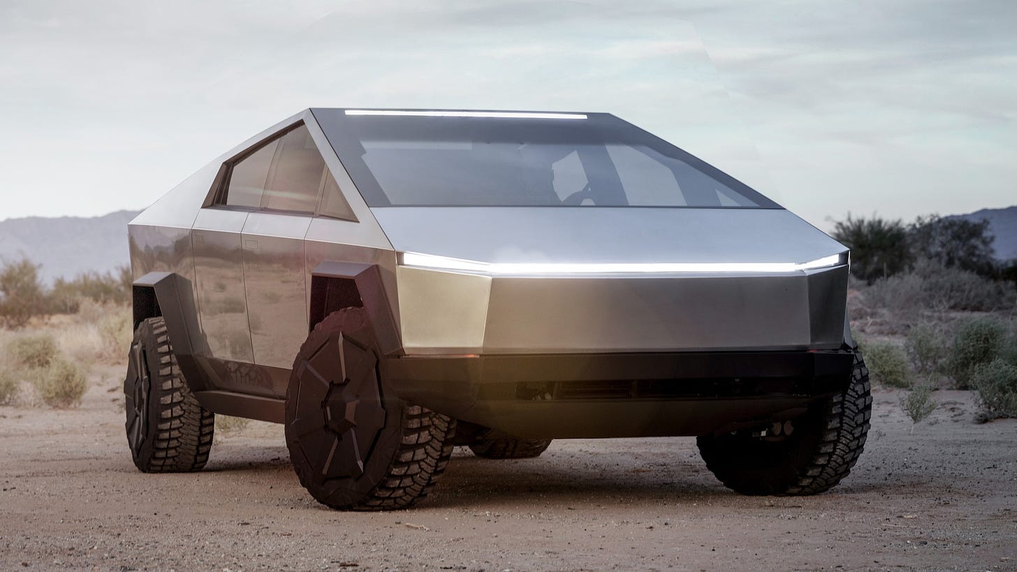 Tesla Cybertruck is HERE! Photos, Info on the Wildest Pickup Ever Revealed Tonight