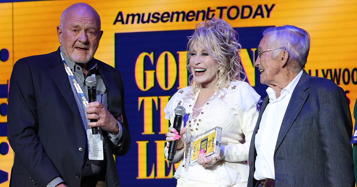 Dolly Parton wins Golden Ticket Award