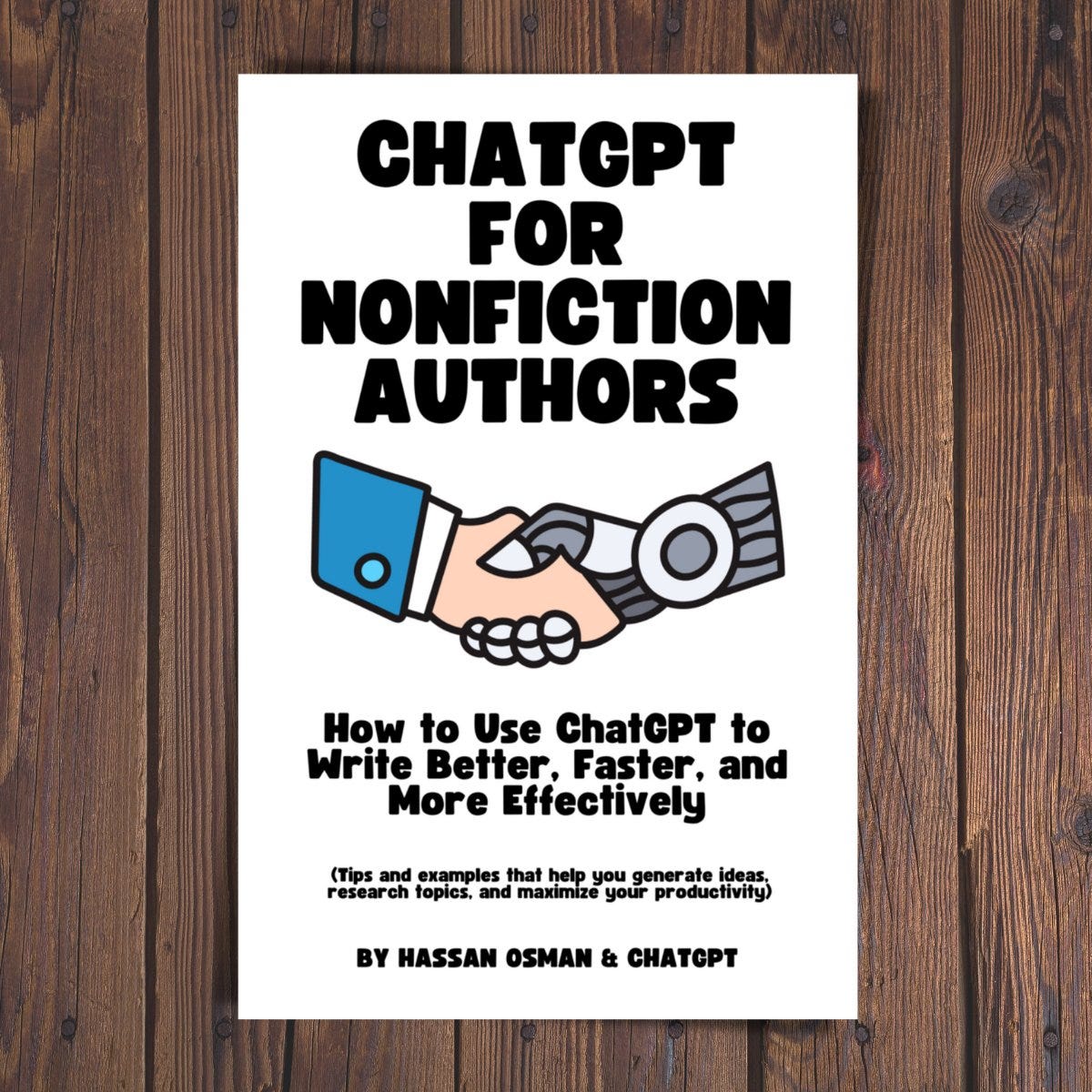 "ChatGPT for Nonfiction Authors" book cover