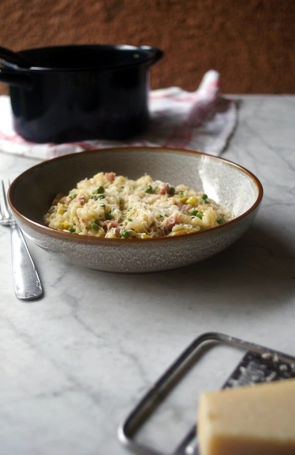 oven-baked risotto