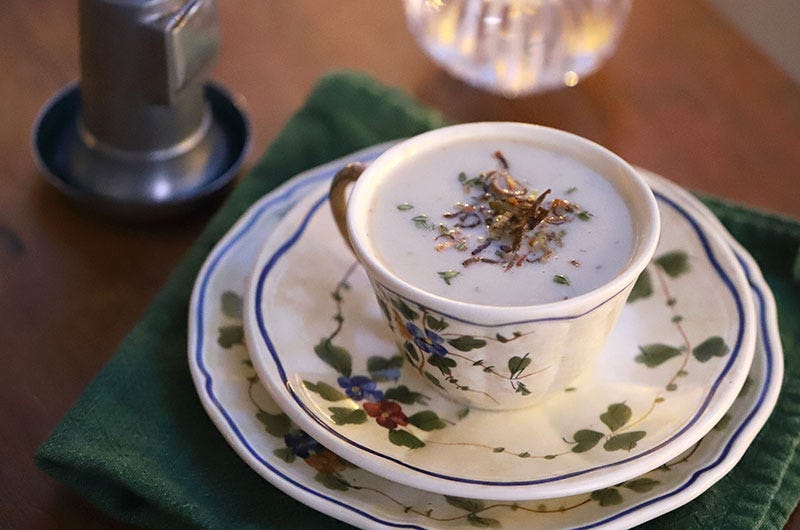 Cauliflower Leek Soup Cook the Vineyard