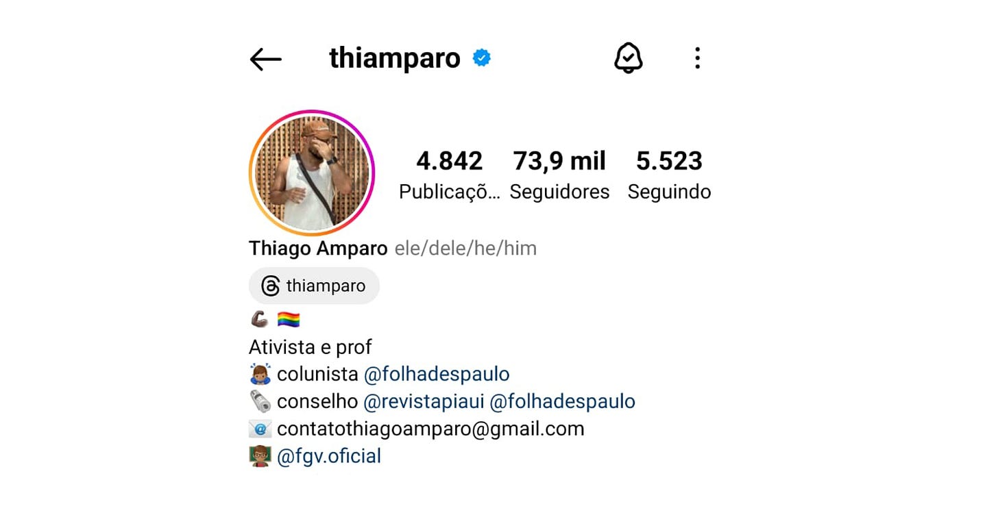 Thiago Amparo @thiamparo