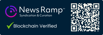 Blockchain Registration, Verification & Enhancement provided by NewsRamp™