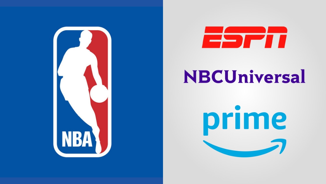 NBA announces 11-year rights deal with Disney, NBCUniversal, Amazon -  NewscastStudio