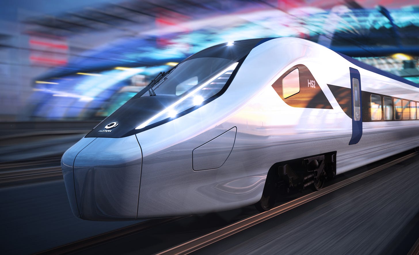 Alstom unveils proposed HS2 train design | Alstom