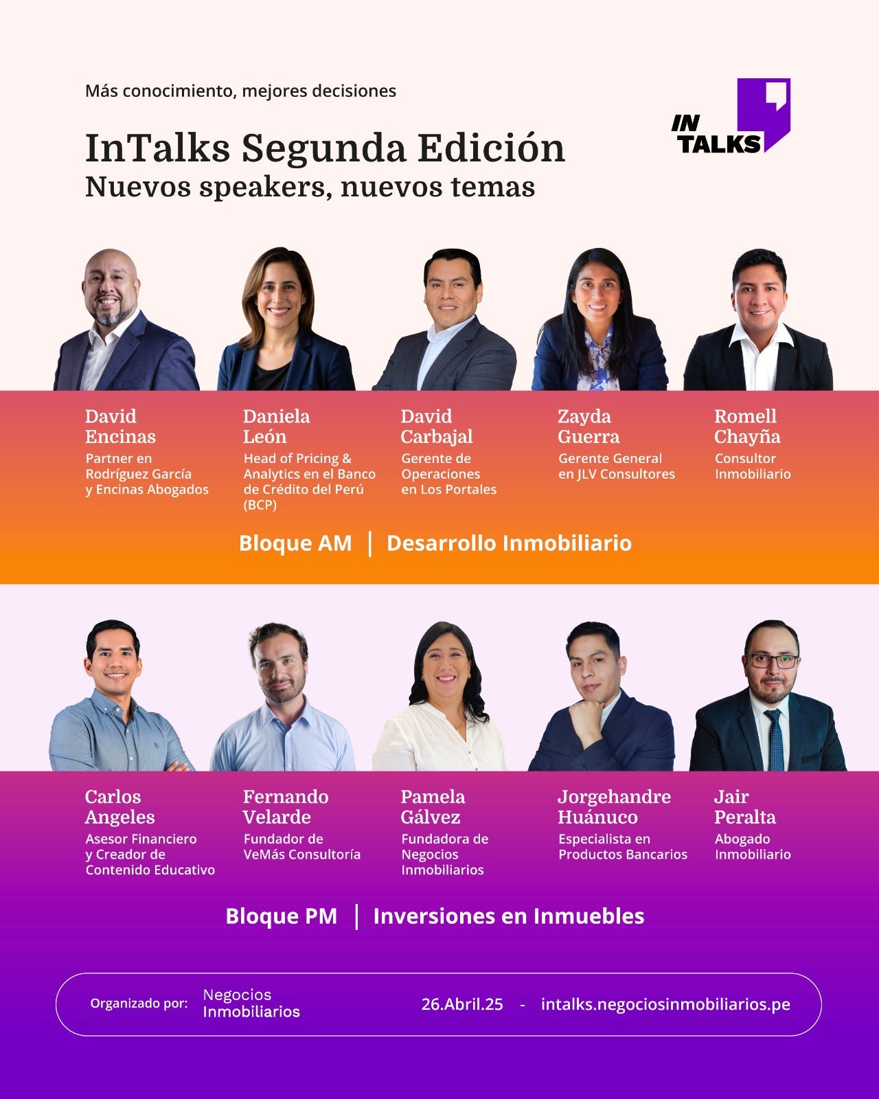InTalks Segunda Edición