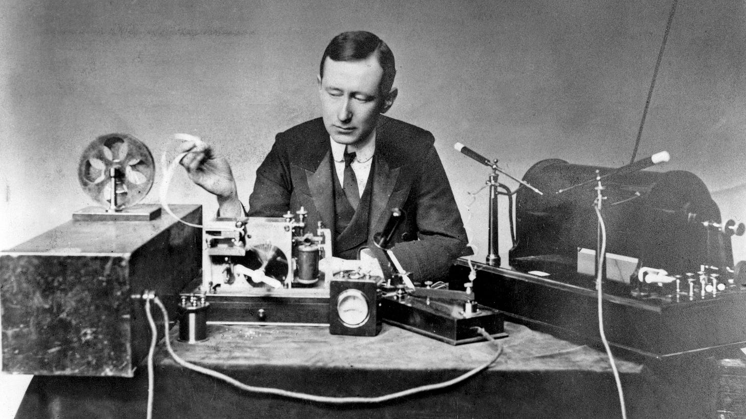 Marconi's first radio broadcast made 125 years ago