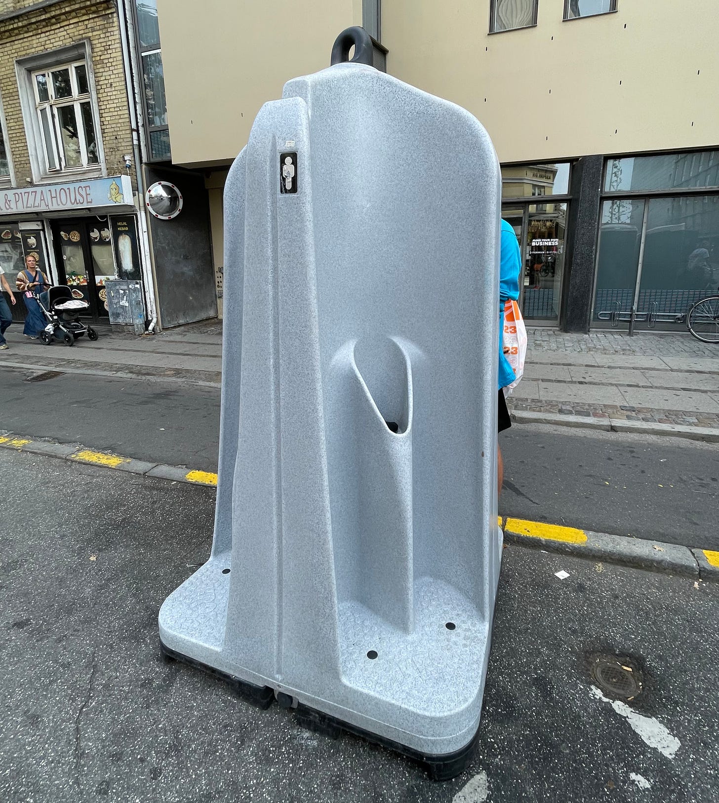 Porta-urinal in Copenhagen