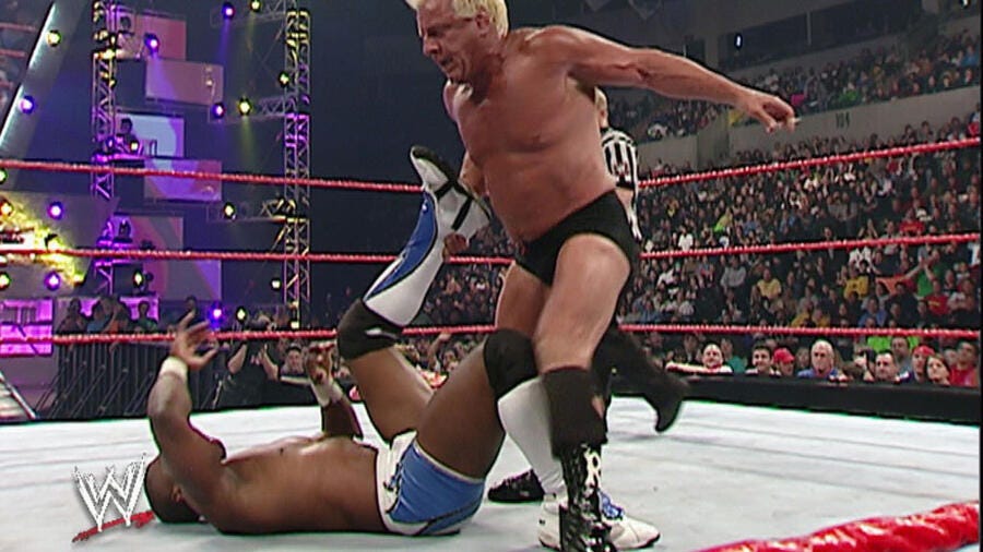 "Ric Flair vs. Shelton Benjamin - Intercontinental Championship Match: Raw,  February 20, 2006"