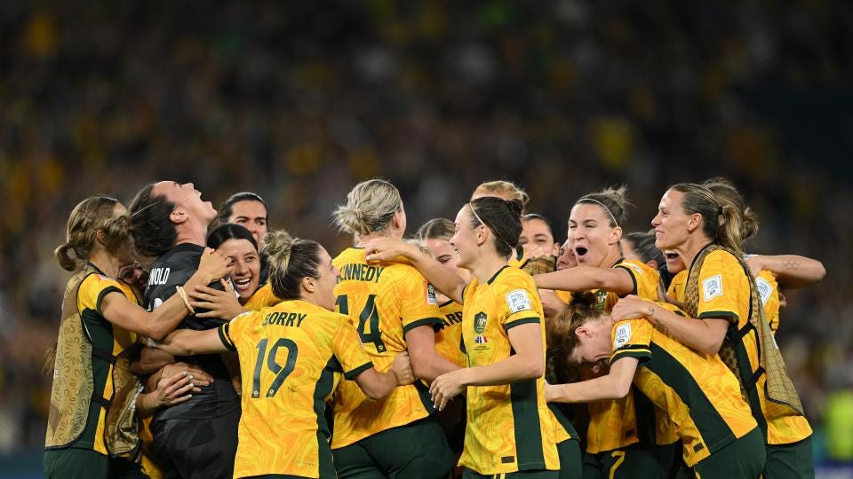 Australia vs France final score, result and highlights as Matildas win  dramatic penalty shootout | Sporting News