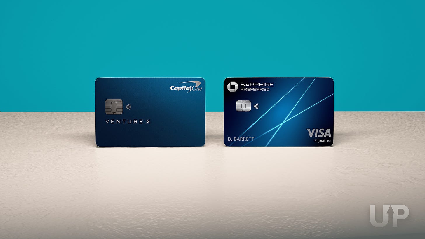 Capital One Venture X Card vs. Chase Sapphire Preferred Card