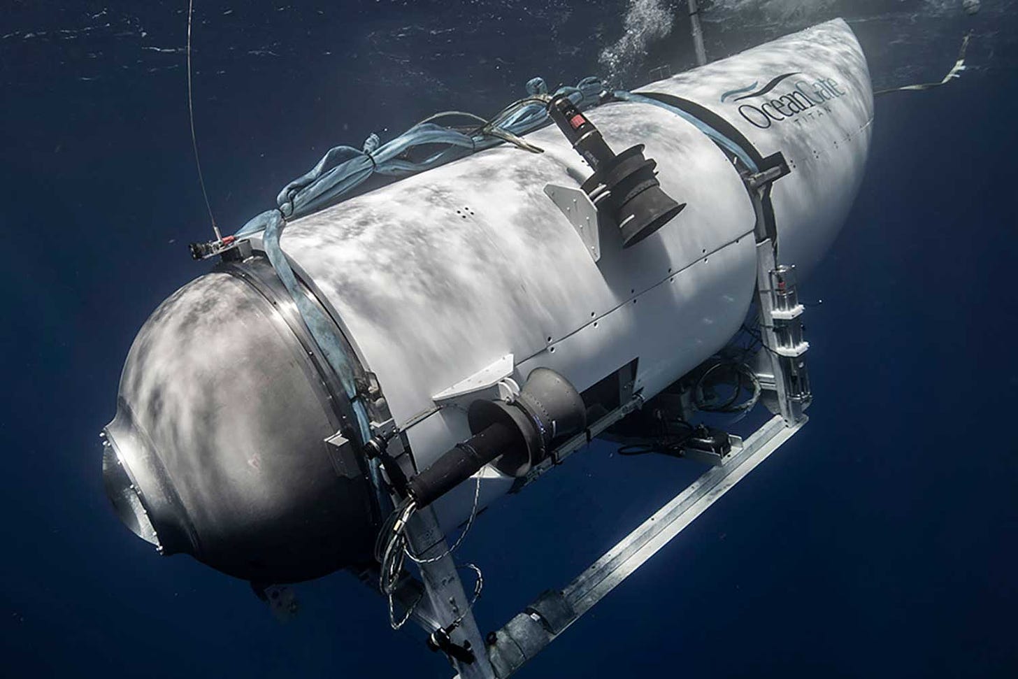 Photo of Titan submersible from OceanGate website