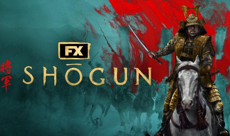 Review of Shogun on FX and Hulu | Double Take TV Newsletter | Jenni Cullen