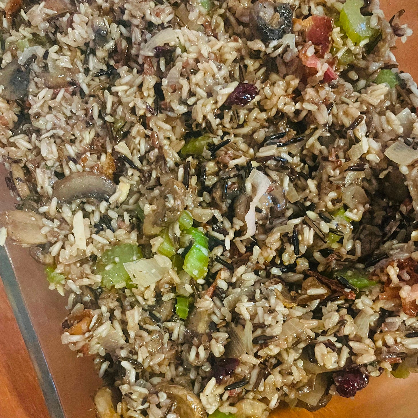 wild rice stuffing