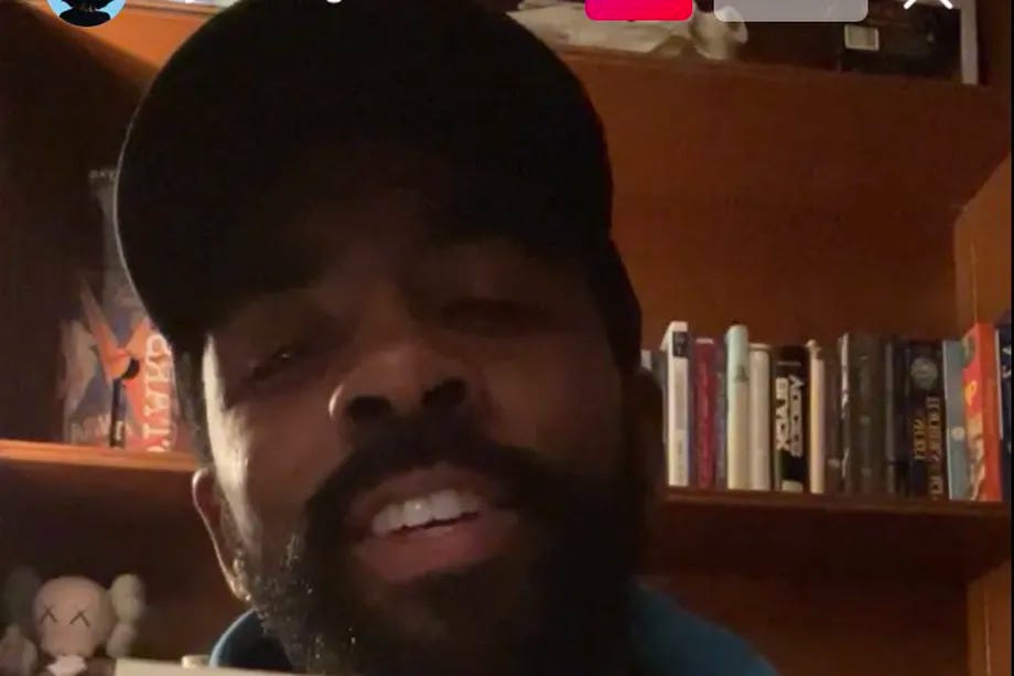Kyrie Irving | Instagram Live Stream