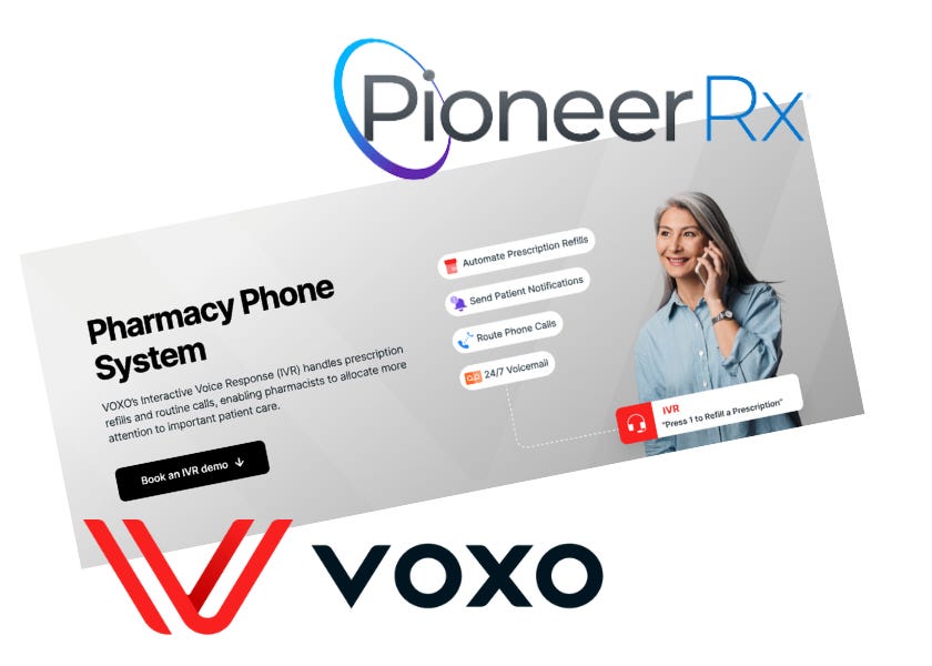 PioneerRx, a RedSail Technologies Company and leading pharmacy software provider, has announced its latest integration with VOXO, a premier provider of business phone systems. This partnership aims to bring unprecedented simplicity and efficiency to pharmacies by combining PioneerRx's innovative pharmacy software with VOXO's advanced interactive voice response (IVR).