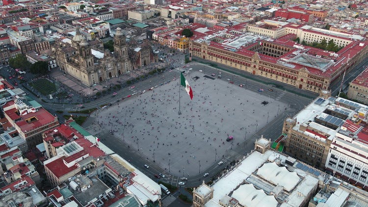 Remodelación de la Plaza de la Constitución (El Zócalo) en la Ciudad de  México por LUCIO MUNIAIN et al y FUNDAMENTAL | ArchDaily México