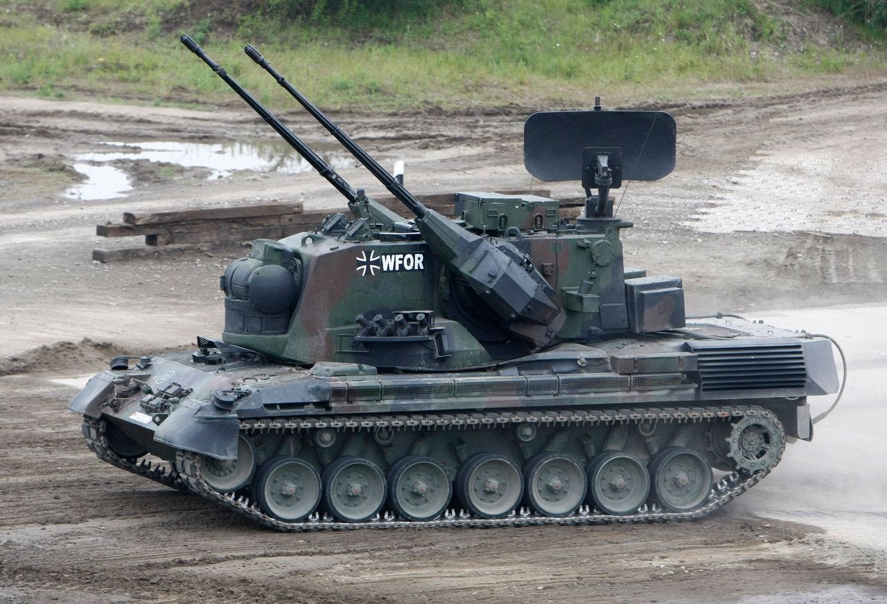 Germany's Gepard Tanks Finally Reach Ukraine - WSJ