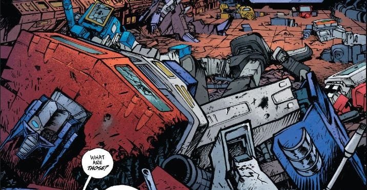 Review for Daniel Warren Johnson's Transformers 1 from Skybound