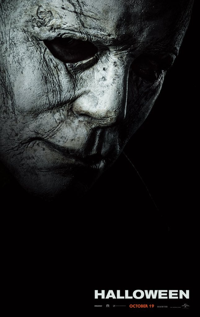 halloween movie poster official 2018