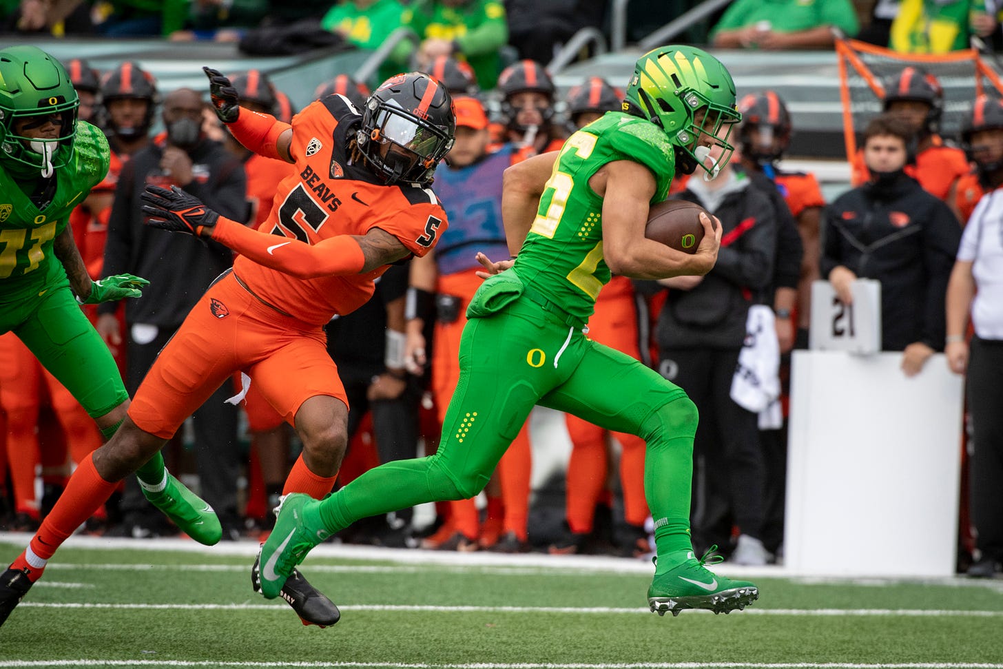 No. 11 Oregon beats Oregon State, will play for Pac-12 title - OPB