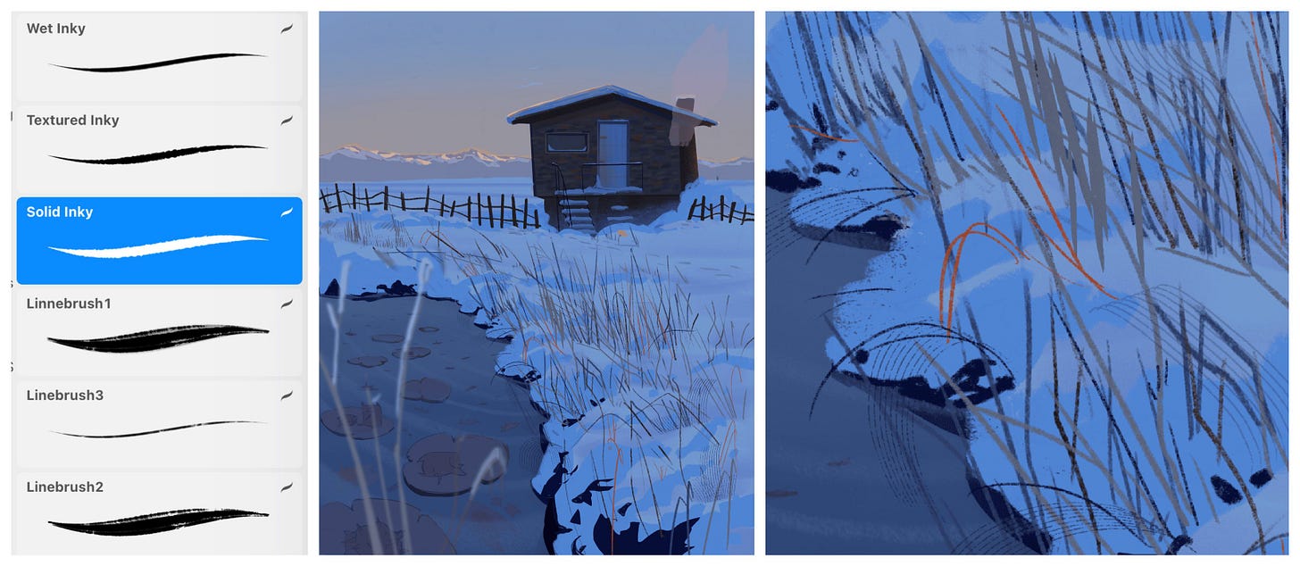 emilyamiao procreate brushes