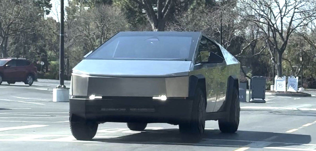 New Tesla Cybertruck sighting brings back megawiper debate | Electrek