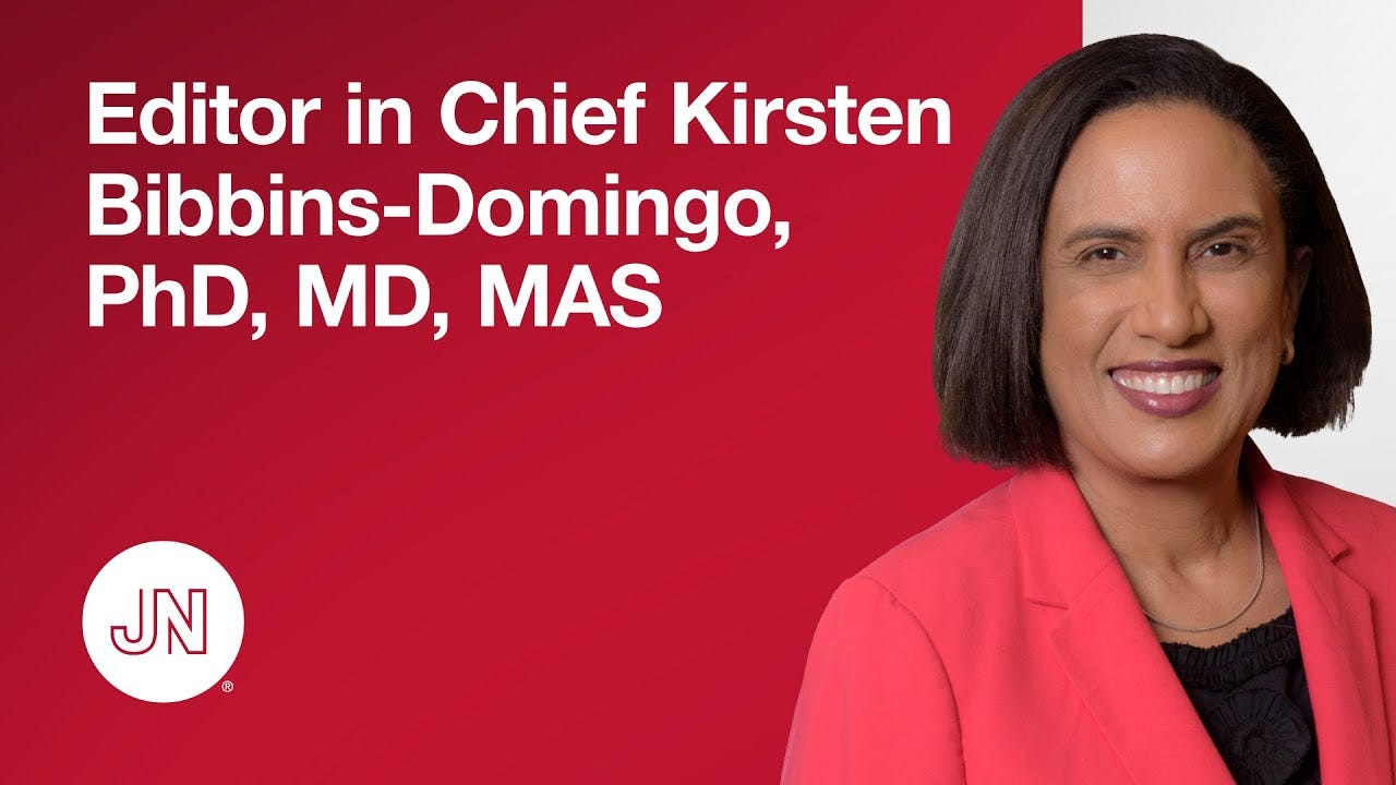 A Conversation With Dr Kirsten Bibbins-Domingo, JAMA's New Editor in Chief  - YouTube