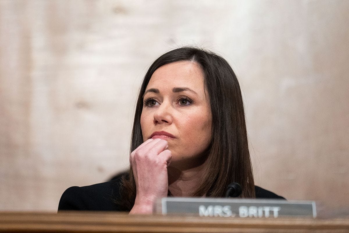 Sen. Katie Britt, R-Ala. (Tom Williams/CQ-Roll Call, Inc via Getty Images)