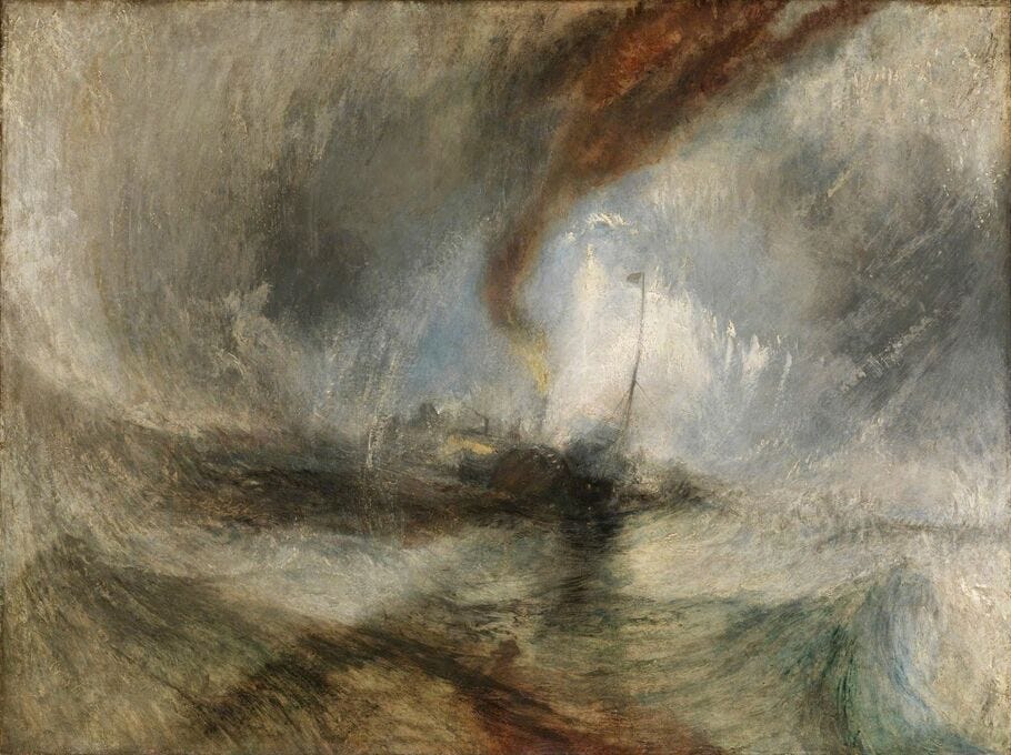 What You Need to Know about J.M.W. Turner, Britain's Great Painter of  Tempestuous Seas | Artsy