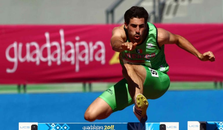 Falleció Juan Stenner, atleta mexicano de Guadalajara 2011 / Foto: Mexsport