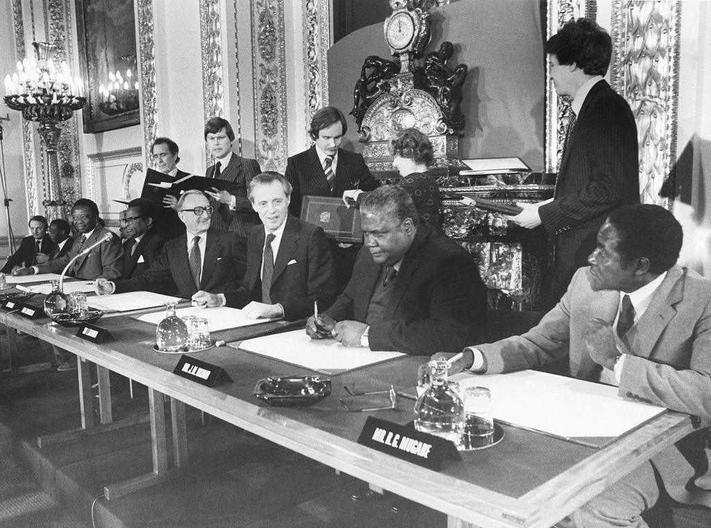 The Lancaster House Agreement 40 years on - History of government
