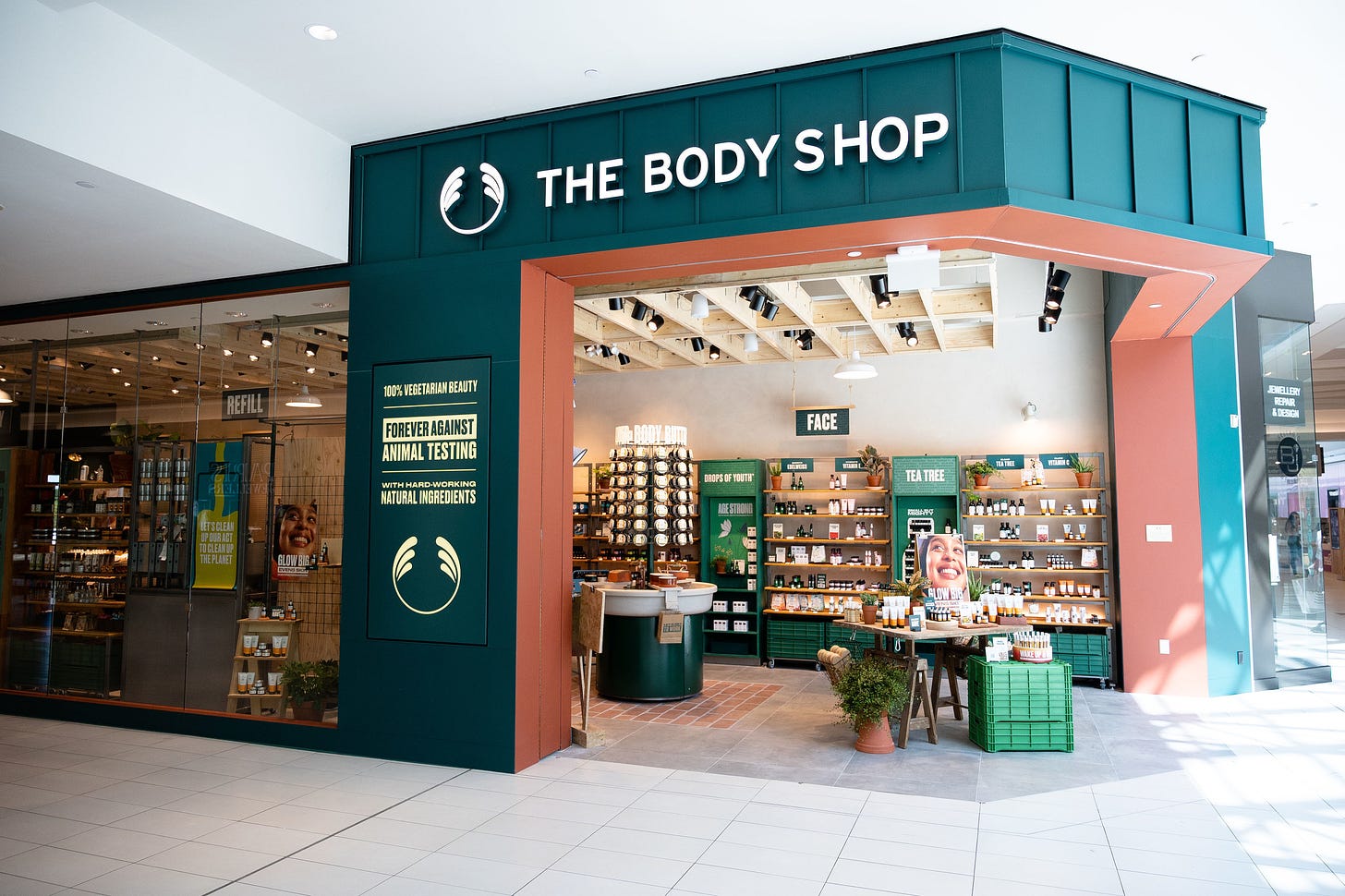 The Body Shop is closing 100 stores