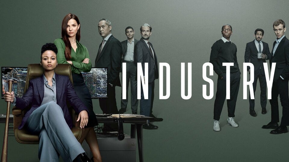 Industry on HBO Review | Double Take TV Newsletter | Jess Spoll