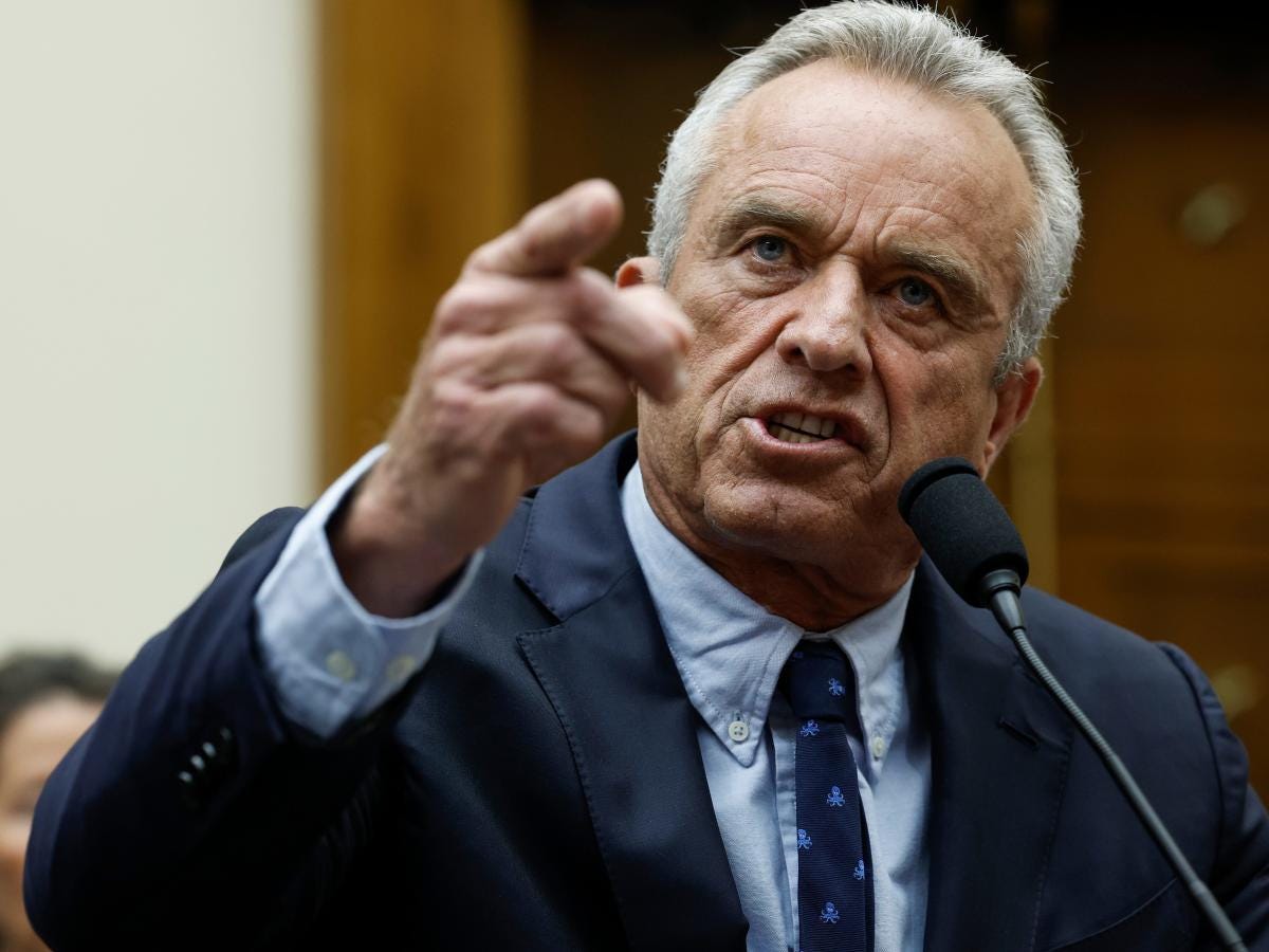 Robert F. Kennedy Jr. is complaining that the media is criticizing him ...