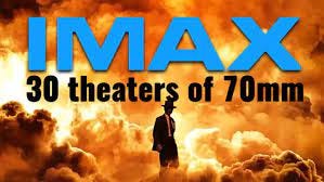 Oppenheimer: IMAX 70mm Screening at Only 30 Theaters Worldwide - YMCinema -  News & Insights on Digital Cinema