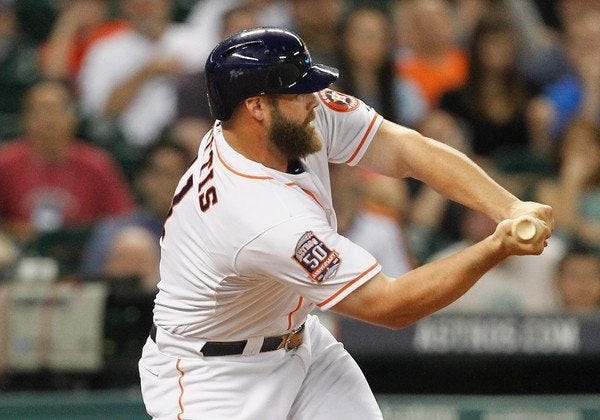 evan gattis top man winner for al mlb week 1 2015