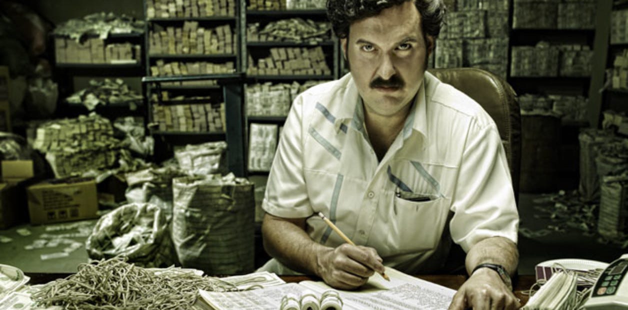 Cinco caras diferentes de Pablo Escobar, en series y películas